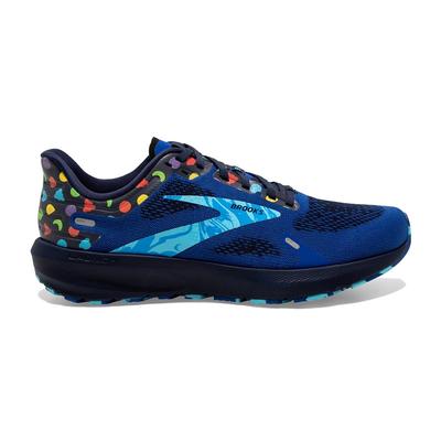 Women's Brooks Launch 9 BLUE/PEACOAT/YELLOW