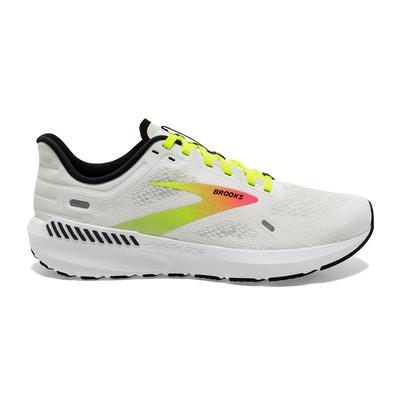 Men's Brooks Launch GTS 9 WHITE/PINK/NIGHTLIFE