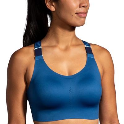 Women's Brooks Dare Racerback Bra 2.0 BLUE_ASH/NAVY