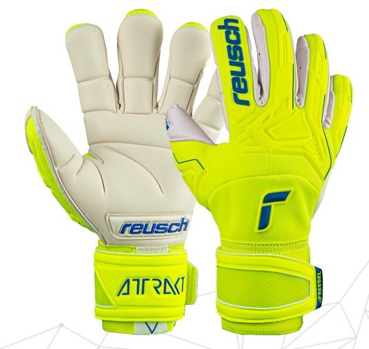  Reusch Attrakt Freegel Gold X Finger Support Goalkeeper Glove