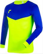 Reusch Match II Padded GK Jersey: Yellow/Blue