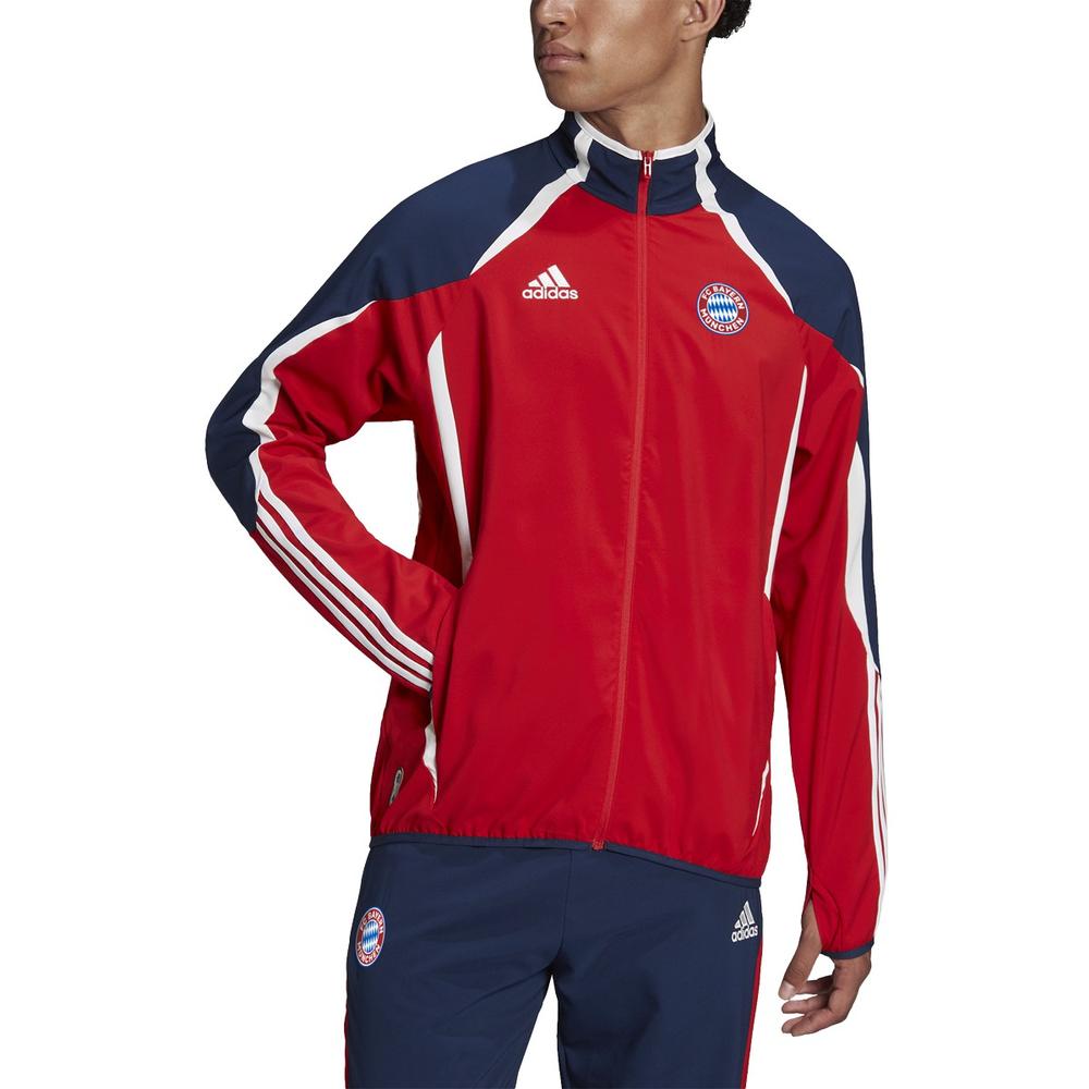  Adidas Fc Bayern 21/22 Teamgeist Woven Jacket