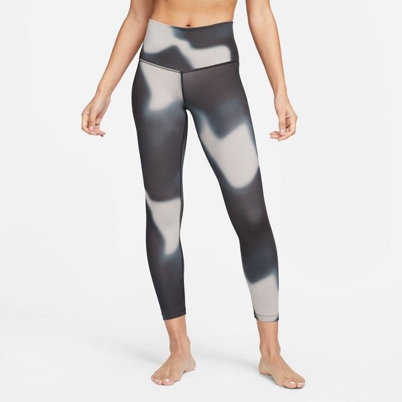  Women's Nike Yoga Dri- Fit 7/8 High- Rise Printed Leggings