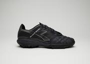 Diadora Brasil Sala Turf Soccer Shoe: Black/White