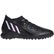 adidas Predator Edge.3 Turf Soccer Shoe: Black/White/Red