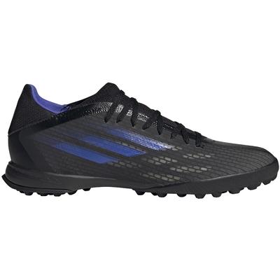 adidas X Speedflow.3 Turf Soccer Shoe Black/Ink/Yellow