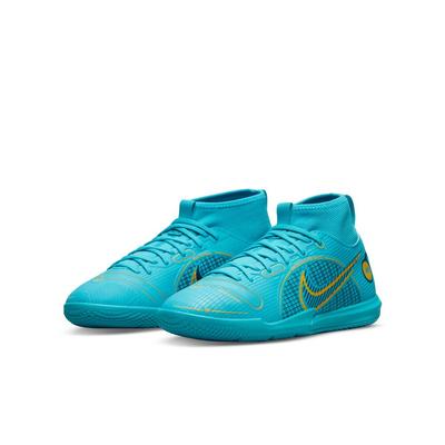 Nike Mercurial Superfly 8 Academy IC Youth Chlorine/Laser Org