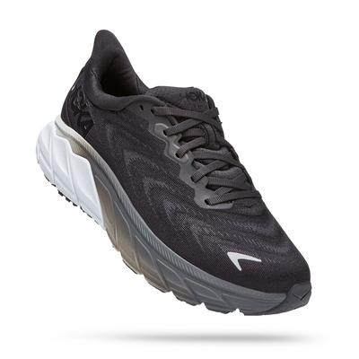 Women's Hoka Arahi 6 (Wide) BLACK/WHITE