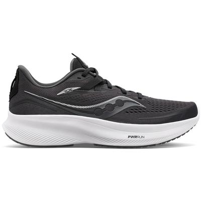 Men's Saucony Ride 15 BLACK/WHITE