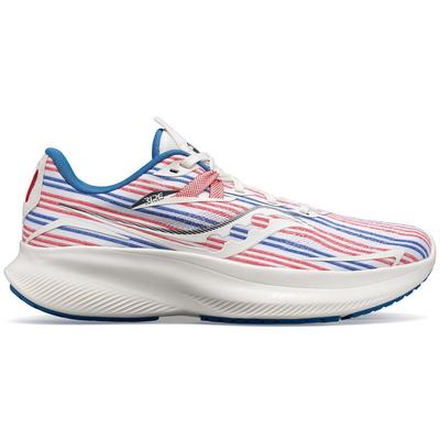 Men's Saucony Ride 15 WHITE/BLUE/RED