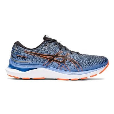 Men's Asics Cumulus 24 BLACK/SHOCKING_ORANG