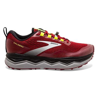 Men's Brooks Caldera 5 RED/BLACK/NIGHTLIFE