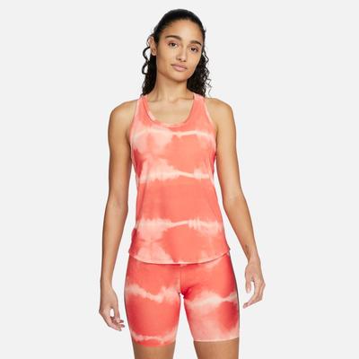 Women's Nike Dri-FIT One Luxe Training Tank MADDER_ROOT/CLEAR