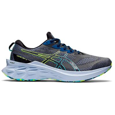Men's Asics Novablast 2 LE BLACK/HAZARD_GREEN