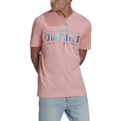 adidas Juventus Graphic Tee Glory Pink