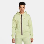 Nike F.C. Tribuna Fleece Full-Zip Hoody: Olive/Red/White