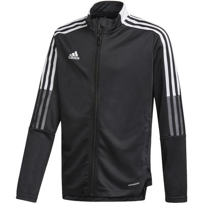 adidas Tiro 21 Track Jacket Youth BLACK/WHITE