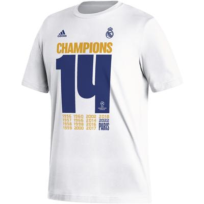 adidas Real Madrid Champion's League Champ Tee 2022 WHITE