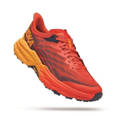 Men's Hoka Speedgoat 5 (Wide) FIESTA/RADIANT_YELLO