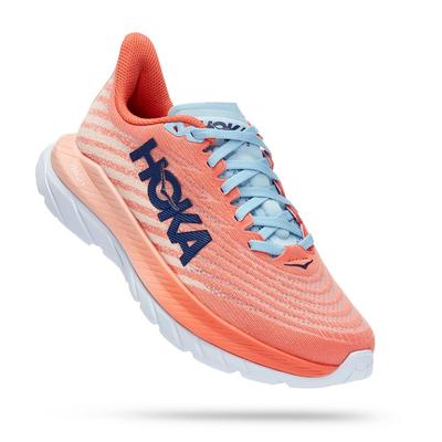 Women's Hoka Mach 5 CAMELLIA/PEACH