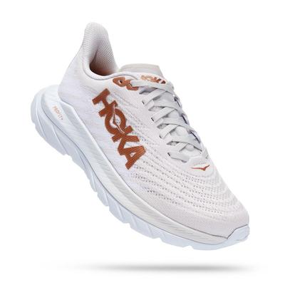 Women's Hoka Mach 5 WHITE/COPPER