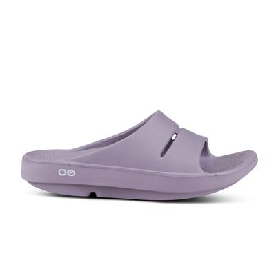 Unisex Oofos OOahh Slide Sandal MAUVE