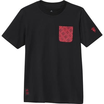 adidas Manchester United Tee Youth BLACK