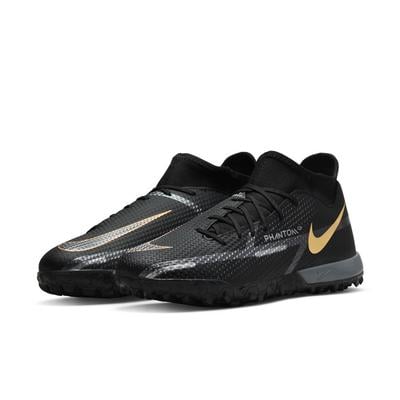 Nike Phantom GT2 Academy Dynamic Fit TF Turf Black/Grey/Met Gold