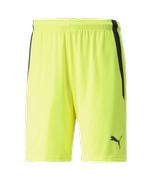 Puma TeamLiga Short: Yellow Alert/Black