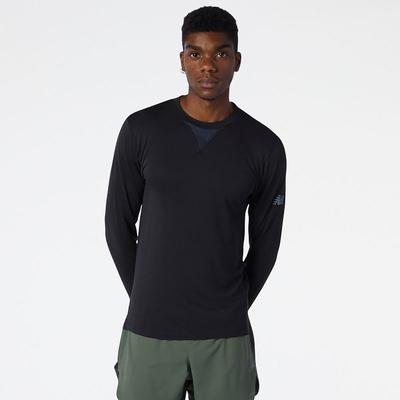 Men's New Balance Q Speed 1NTRO Long Sleeve BLACK