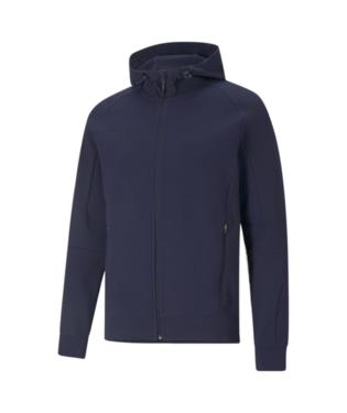 Puma TeamCup Casuals Hooded Jacket PEACOAT