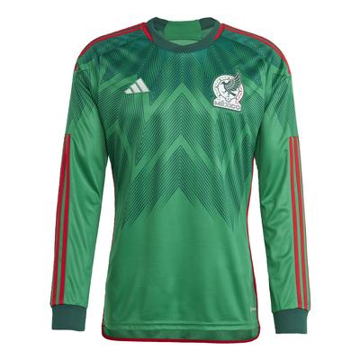adidas Mexico Home LS Jersey World Cup 2022