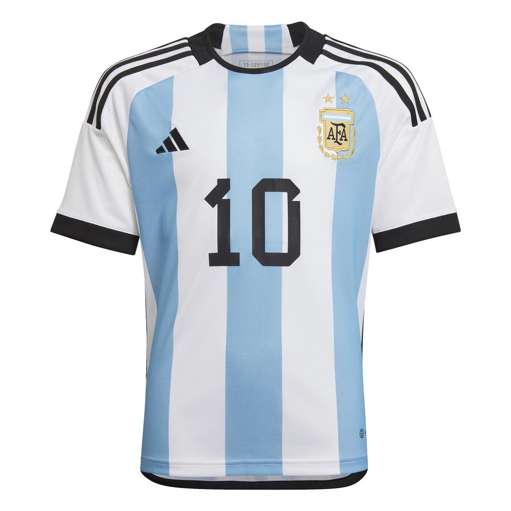  Adidas Argentina Messi Home Jersey World Cup 2022