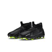 Nike Mercurial Zoom Superfly 9 Academy FG Youth: Black/Grey/White