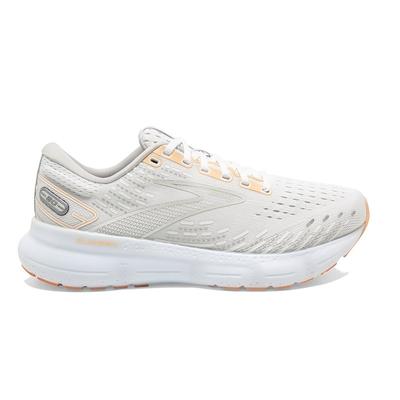 Women's Brooks Glycerin 20 WHITE/GREY/PEACH