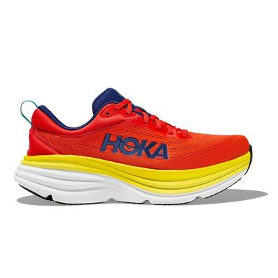 Men's Hoka Bondi 8 RED_ALERT/FLAME