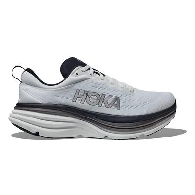 Men's Hoka Bondi 8 WHITE/BLACK