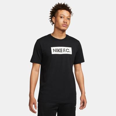 Nike F.C. Soccer T-Shirt BLACK/WHITE