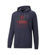 Puma Chivas FTBLcore Hoody: Peacoat/Red