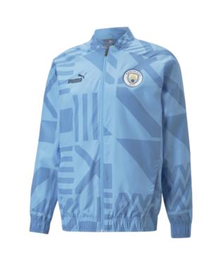 Puma Manchester City Pre-Match Jacket Light Blue/Peacoat