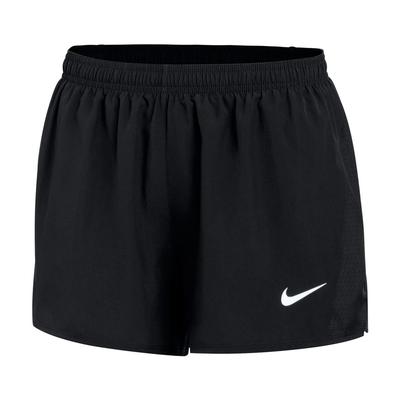 Women's Nike 10K Running Shorts BLACK/WHITE/WHITE