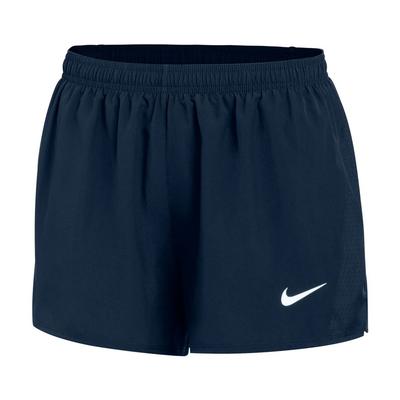 Women's Nike 10K Running Shorts NAVY/WHITE