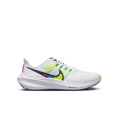 Youth Nike Air Zoom Pegasus 39 WHITE/BLACK/VOLT