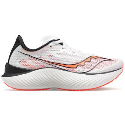 Men's Saucony Endorphin Pro 3 WHITE/BLACK/VIZI