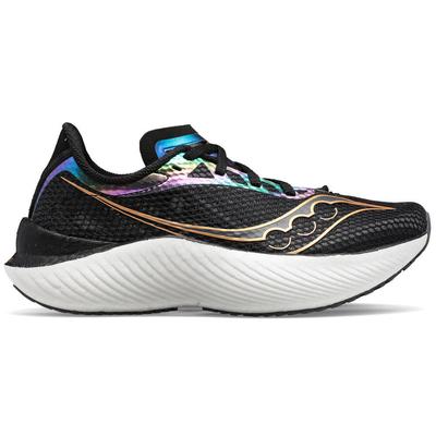 Women's Saucony Endorphin Pro 3 BLACK/GOLDSTRUCK