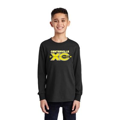 Youth Centerville Striders Core Cotton Long-Sleeve