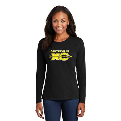  Women's Centerville Striders Core Cotton Long- Sleeve