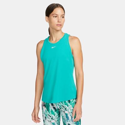 Women's Nike Dri-FIT One Luxe Tank NEPTUNE_GREEN