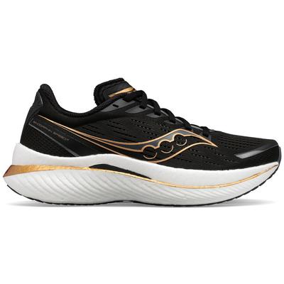 Women's Saucony Endorphin Speed 3 BLACK/GOLDSTRUCK