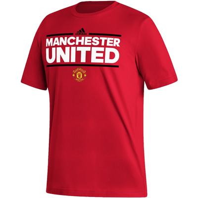 adidas Manchester United Banner Tee RED
